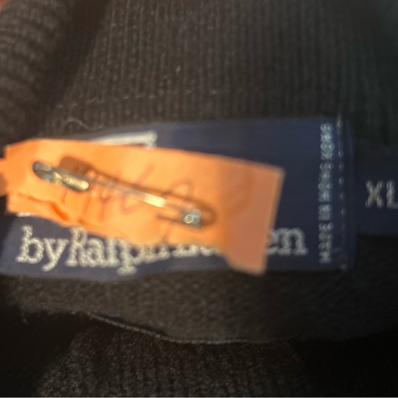 Polo by Ralph Lauren XL sweater, black, just dry cleaned - Picture 4 of 4